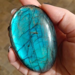 Large Labradorite Palmstone